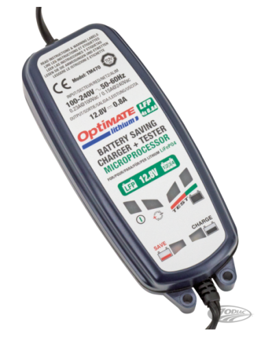 CHARGEUR DE BATTERIE OPTIMATE LITHIUM