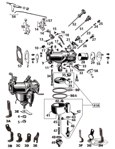 CARBURATEUR LINKERT SERIE M