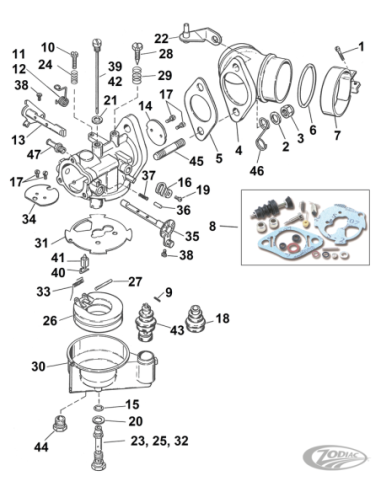 CARBURATEUR BENDIX