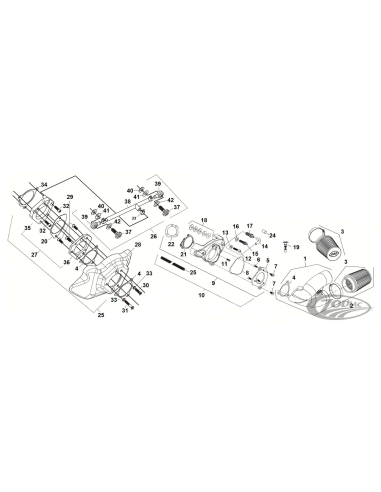 PIECES DE RECHANGE POUR LES SYSTÈMES À INDUCTION S&S SINGLE BORE TUNED