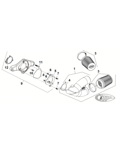 PIECES DE RECHANGE POUR LES SYSTÈMES À INDUCTION S&S SINGLE BORE TUNED