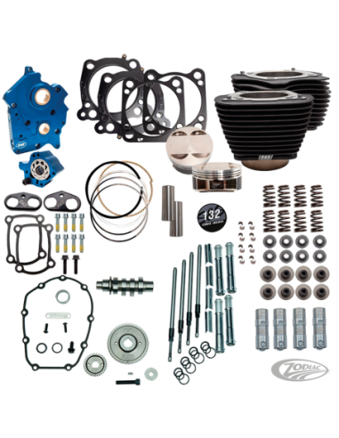 KITS MOTEURS S&S 124CI, 128CI, 129CI & 132CI DE PUISSANCE POUR MILWAUKEE EIGHT