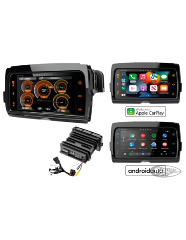 RADIOS DE REMPLACEMENT SOUNDSTREAM AVEC APPLE CARPLAY ET ANDROID AUTO POUR HARLEY-DAVIDSON