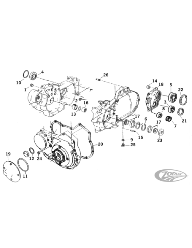 PIECES DE BAS MOTEUR POUR 1991-2003 XL