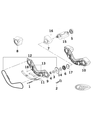 PIECES DE BALANCIERS POUR TWIN CAM B