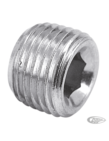 BOUCHON NPT DE 1/16", 1/8" ET 1/4" A TETE ALLEN