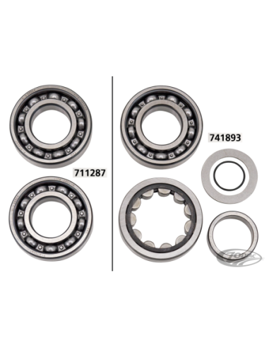 ROULEMENT EXTERIEUR DE CAMES POUR TWIN CAM