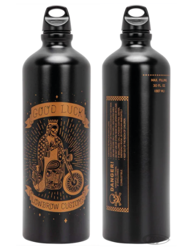 BOUTEILLES ET SUPPORT DE RESERVE D'ESSENCE LOWBROW CUSTOMS