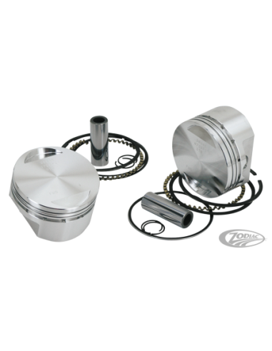 KITS PISTONS WISECO HAUTE-COMPRESSION POUR EVOLUTION SPORTSTERS ET BIG TWIN