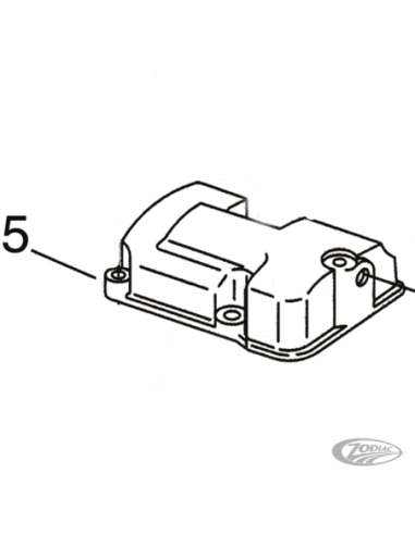 COUVERCLES DE BOITE POUR BIG TWIN 1987-2006