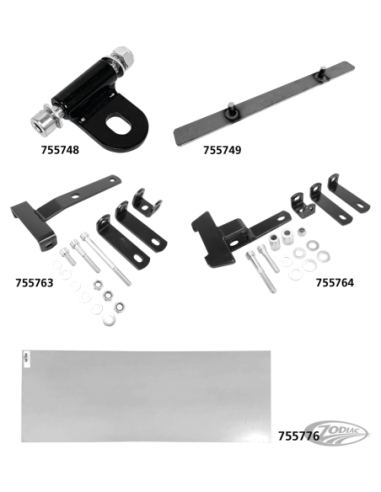 SUPPORTS DE SELLE WESTLAND CUSTOMS SOLO