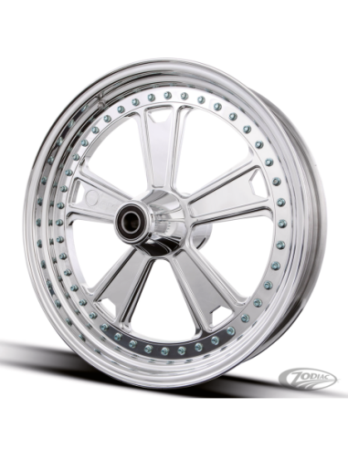 ROUES RICK'S 3-PARTIES USINEES EN ALUMINIUM