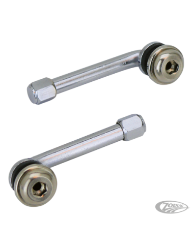 VALVES LONGUES ET AVEC ANGLE POUR PNEUS TUBELESS