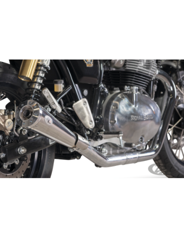 SILENCIEUX V-PERFORMANCE POUR ROYAL ENFIELD CONTINENTAL GT & INTERCEPTOR