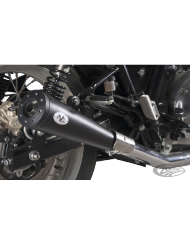 SILENCIEUX V-PERFORMANCE POUR ROYAL ENFIELD CONTINENTAL GT & INTERCEPTOR