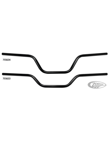 GUIDON WESTLAND CUSTOMS 7/8 POUCES (22MM) DE DIAMETRE STREET TRACK