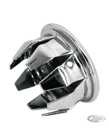 EMBOUT DE GUIDON CHROME