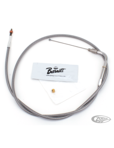 CABLE DE TIRAGE ET DE RETOUR 1996-2015 SOFTAIL, 1996-2017 DYNA, 1996-2001 TOURING A CARBURATEUR & 2007 AU PRESENT SPORTSTER