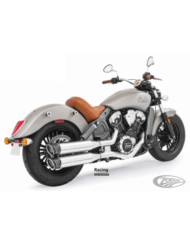 4" SLIP-ONS POUR INDIAN SCOUT