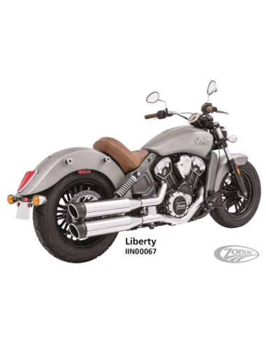 4" SLIP-ONS POUR INDIAN SCOUT