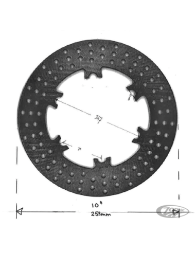 CUSTOM FLOATING DISC BRAKE ROTORS