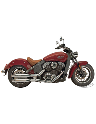 POTS SUPERTRAPP SLIP ON POUR INDIAN SCOUT, SCOUT SIXTY & SCOUT BOBBER