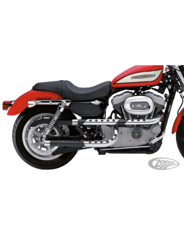 PAUL YAFFE "X-PIPES" DRAG PIPES PAR SUPERTRAP POUR SPORTSTER