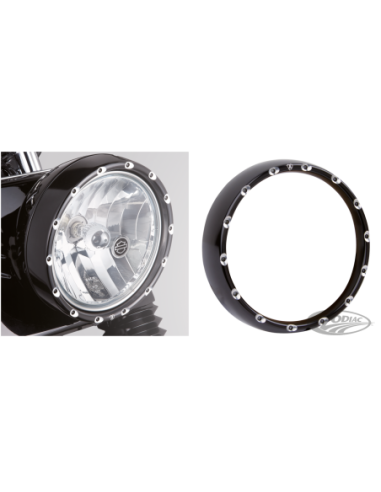 CARCLAGE DE PHARES 7'' LED ARLEN NESS FIRE-RING