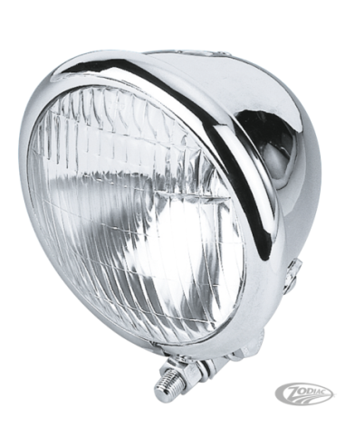 MINI FEUX DE MARCHE DE 4 1/2" CHROME