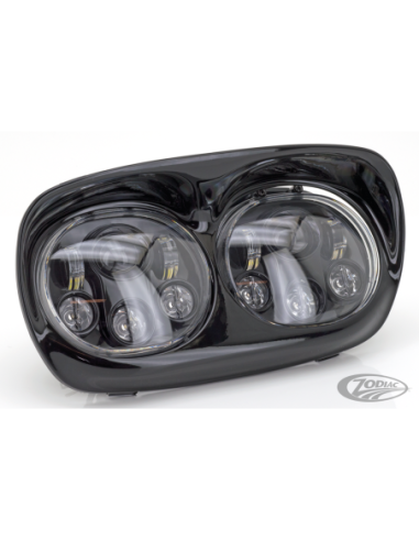 OPTIQUES DE PHARE CYRON LED POUR ROAD GLIDE