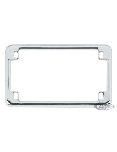 CADRE DE PLAQUE D'IMMATRICULATION CHROME